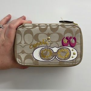 COACH JEWELRY TRAVEL CASE